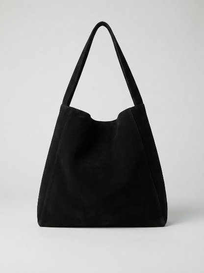 Bolso tote de ante