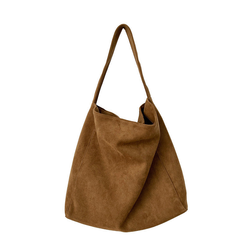 Bolso tote de ante